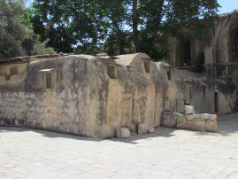 Quarters for the Ethiopian monks