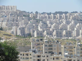 Driving back to Jerusalem