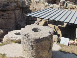 Driving back to Jerusalem