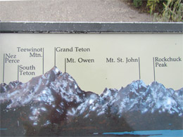 Sign on Signal Mountain