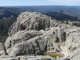 View from Harney Peak