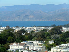 View from De Young Museum