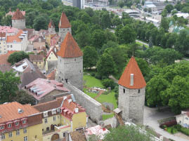 View from St. Olav’s Church