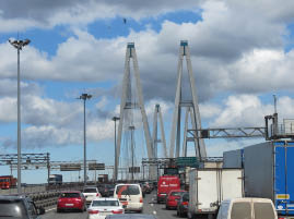 Arriving in St. Petersburg