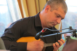 Musician on the Boat