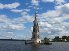 Flooded Belfry of Kalyazin