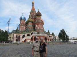 In front of St. Basil's