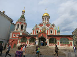 In front of St. Basil's