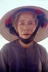 Woman at Hoi An Beach